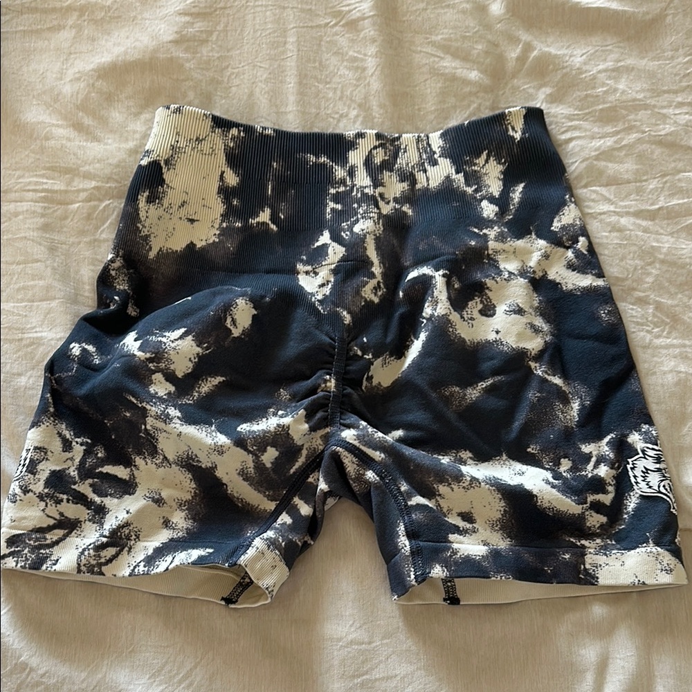 Darc Sport Black and White Bike Shorts